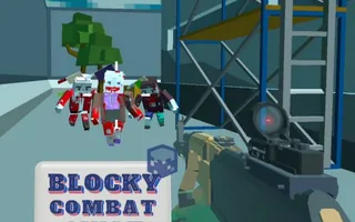 Blocky Combat Swat
