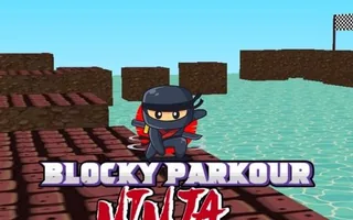 Blocky Parkour Ninja