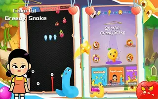 Colorful Greedy Snake