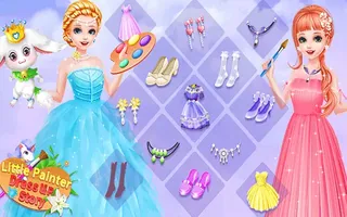 Litter Painter Dress Up Story