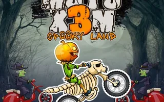 Moto X3M Spooky Land