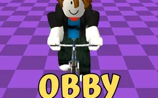 Obby But You're on a Bike