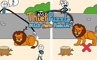 Thief Puzzle:Stick Hero Rescue